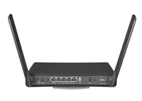 MikroTik hAP ac3 RBD53iG-5HacD2HnD | Router WiFi | AC Dual Band, 5x RJ45 1000Mb/s, 1x PoE, 1x USB Częstotliwość pracyDual Band (2.4GHz, 5GHz)