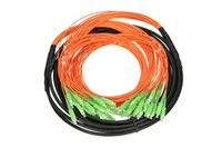Extralink SC/APC-SC/APC | multipatchcord | SM 24F 10M, vystřihování 1m Długość10m