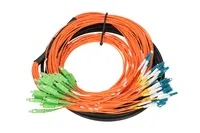 Extralink SC/APC-LC/PC | multipatchcord | SM 24F 8M, 1m Długość8m