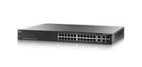 Cisco SG300-28MP-K9-EU | Коммутатор | 24x RJ45 1000Mb/s PoE, 2x RJ45/SFP Combo, 180W