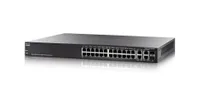 Cisco SG300-28MP-K9-EU | Switch | 24x RJ45 1000Mb/s PoE, 2x RJ45/SFP Combo, 180W Ilość portów LAN26x [10/100/1000M (RJ45)]
