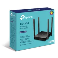 TP-Link Archer C54 | Router WiFi | AC1200, Dual Band, 5x RJ45 100Mb/s Częstotliwość Wi-FiDual-band (2.4 GHz/5 GHz)