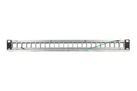 Extralink 24 Port STP | Patchpanel | Modulární, 24 porty Kolor produktuCzarny