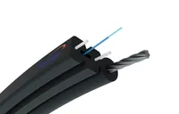 Kabel światłowodowy napowietrzny płaski 1F | S-NOTKSP, jednomodowy, 1J, G.657A1, 0,6kN, 5,2mm | Fiberhome Kabel do montażuNapowietrznego