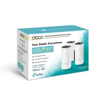 TP-Link Deco P9 3-Pack | WiFi Router | AC1200 + AV1000, Dual Band, Mesh, RJ45 1000Mb/s Częstotliwość Wi-FiDual-band (2.4 GHz/5 GHz)