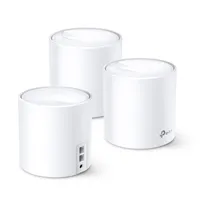 TP-Link Deco X20 3-Pack | WiFi Router | Mesh, AX1800, Dual Band, OFDMA, MU-MIMO, 2x RJ45 1000Mb/s CertyfikatyCE, FCC, IC, NCC, BSMI, IDA, RCM, JPA, JRF, VCCI, KC, RoHS