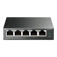 TP-Link TL-SG105PE | Switch | 5x RJ45 1000Mb/s, 4x PoE+, 65W, Desktop Ilość portów LAN5x [10/100/1000M (RJ45)]
