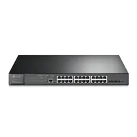TP-Link TL-SG3428XMP | Коммутатор | JetStream, 24x RJ45 1000Mb/s PoE+, 4x SFP+, L2+, 384W