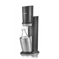SODASTREAM SODA MAKER CRYSTAL 2.0 BLACK INCL. 2 GLASBOTTLES 1