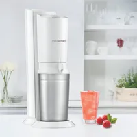 SODASTREAM SODA MAKER CRYSTAL 2.0 WHITE INCL. 2 GLASBOTTLES 3