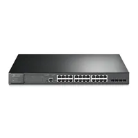 TP-Link TL-SG3428MP | Ağ Anahtarı | JetStream, 24x RJ45 1000Mb/s PoE+, 4x SFP, L2, 384W