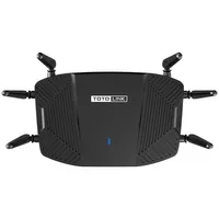 Totolink A6000R | WiFi Router | AC2000, Dual Band, MU-MIMO, 5x RJ45 1000Mb/s Czułość odbiorcy- 2.4G:11b 11M?-81dBm@8% PER
11g 54M?-68dBm@10% PER
11n HT20 MCS7?-65dBm@10% PER
HT40 MCS7?-62dBm@10% PER
- 5G: 11a 54M?-68dBm@10% PER
11n HT20 MCS7?-65dBm@10% PER
HT40