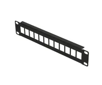 Extralink 12 Port 10" | Patchpanel | Modular, 12 ports Ilość portów Ethernet LAN (RJ-45)12