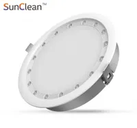 SUNCLEAN DOWNLIGHT 6" 12X LED, 18W LIGHTING, 20W UV-C - SZS12-D10-6