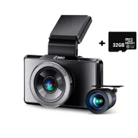 G500H Premium | Cámara de tablero | Conjunto de cámara frontal + trasera, 1440p, GPS, tarjeta microSD de 32 GB incluida RozdzielczośćQHD 1440p