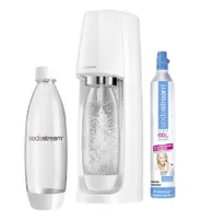 SodaStream Spirit Easy | Bílý | Saturátor Ładowarka saturatora dołączonaTak