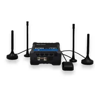Teltonika RUT955 | Profesjonalny przemysłowy router 4G LTE | Cat.4, WiFi, Dual Sim, GPS, 1x WAN, 3X LAN, Antena GPS, RUT955 Z033B0 Ilość portów LAN4x [10/100M (RJ45)]
