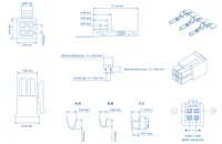 Teltonika PR4MK04K | 4-pin plug | 4 Pin, PR4MK04K model for Teltonika routers 1