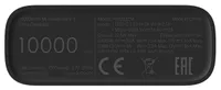 Xiaomi Mi Power Bank 3 Ultra Compact | Powerbank | 10000 mAh, Negro, PB1022ZM Diody LEDTak