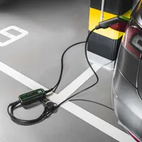 GREEN CELL EV16 EV POWERCABLE 3.6KW SCHUKO TYPE 2 MOBILE CHARGER FOR CHARGING ELECTRIC CARS AND PLUG-IN HYBRIDS 4