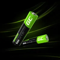 GREEN CELL GR07 RECHARGEABLE NI-MH BATTERIES 2X AAA HR03 950MAH Pojemność akumulatora950 mAh