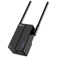 Totolink EX1800T | Amplificador de sinal WiFi | AC1800, Dual Band, Wi-Fi 6, 1x RJ45 100Mb / s, 2x 5dBi Standardy sieci bezprzewodowejIEEE 802.11b