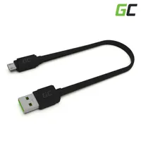 GREEN CELL KABGC01 GCMATTE USB MICRO USB 25CM CABLE, ULTRA CHARGE FAST CHARGING, QC 3.0 0
