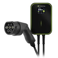 GREEN CELL EV14 POWERBOX 22KW CHARGER WITH TYPE 2 CABLE FOR CHARGING ELECTRIC CARS AND PLUG-IN HYBRIDS 0