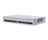 Cisco CBS110-16T | Switch | 16x RJ45 1000Mb/s, Desktop, Rack, No gestionado Ilość portów LAN16x [10/100/1000M (RJ45)]
