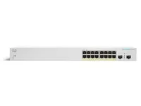 Cisco CBS220-16P-2G | Switch | 16x RJ45 1000Mb/s PoE, 2x SFP, Desktop, Rack, 130W Ilość portów PoE16x [802.3af/at (1G)]
