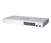 Cisco CBS220-16T-2G | Switch | 16x RJ45 1000Mb/s, 2x SFP, Desktop, Rack Ilość portów LAN16x [10/100/1000M (RJ45)]
