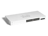 Cisco CBS220-24T-4G | Switch | 24x RJ45 1000Mb/s, 4x SFP, Desktop, Rack Ilość portów LAN24x [10/100/1000M (RJ45)]

