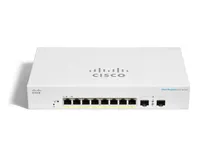 Cisco CBS220-8FP-E-2G | Switch | 8x RJ45 1000Mb/s PoE, 2x SFP, Desktop, 130W Ilość portów LAN2x [1G (SFP)]
