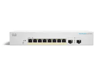 Cisco CBS220-8FP-E-2G | Switch | 8x RJ45 1000Mb/s PoE, 2x SFP, Desktop, 130W Ilość portów PoE8x [802.3af/at (1G)]
