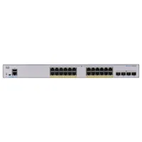 Cisco CBS250-24FP-4X | Switch | 24x RJ45 1000Mb/s PoE, 4x SFP+, Rack, 370W Ilość portów PoE24x [802.3af/at (1G)]
