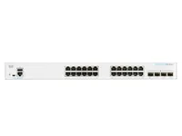 Cisco CBS250-24T-4G | Switch | 24x RJ45 1000Mb/s, 4x SFP, Rack Ilość portów LAN4x [1G (SFP)]

