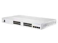 Cisco CBS250-24T-4X | Switch | 24x RJ45 1000Mb/s, 4x SFP+, Rack Ilość portów LAN24x [10/100/1000M (RJ45)]
