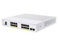 Cisco CBS350-16P-2G | Switch | 16x RJ45 1000Mb/s PoE, 2x SFP, 120W Ilość portów LAN16x [10/100/1000M (RJ45)]
