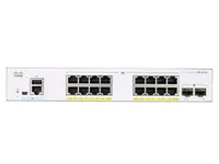 Cisco CBS350-16P-2G | Switch | 16x RJ45 1000Mb/s PoE, 2x SFP, 120W Ilość portów LAN2x [1G (SFP)]
