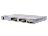 Cisco CBS350-24P-4X | Switch | 24x RJ45 1000Mb/s PoE, 4x SFP+, Rack, 195W Ilość portów LAN24x [10/100/1000M (RJ45)]
