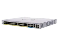 Cisco CBS350-48NGP-4X | Switch | 40x RJ45 1000Mb/s PoE+, 8x RJ45 5Gb/s PoE+, 2x SFP+, 2x RJ45/SFP+, Rack, 740W Ilość portów LAN2x [10G (SFP+)]
