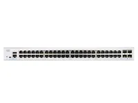 Cisco CBS350-48T-4G | Switch | 48x RJ45 1000Mb/s, 4x SFP, Rack Ilość portów LAN48x [10/100/1000M (RJ45)]
