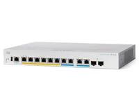 Cisco CBS350-8MGP-4X | Switch | 6x RJ45 1000Mb/s PoE+, 2x RJ45 2.5G PoE+, 2x RJ45/SFP+, Rack, 124W Ilość portów LAN2x [10G Combo (RJ45/SFP+)]
