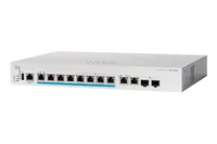 Cisco CBS350-8MP-2X | Switch | 8x RJ45 100M/1G/2.5G PoE+, 2x RJ45/SFP+ Combo, 240W Ilość portów LAN2x [10G Combo (RJ45/SFP+)]
