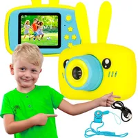 Extralink Kids Camera H23 Żółty | Aparat cyfrowy | 1080P 30fps, wyświetlacz 2.0"