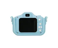 Extralink Kids Camera H27 Dual Modrý | Digitální fotoaparát | 1080P 30fps, displej 2.0" 2