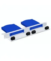 Mantar PS 19" 1U Simplex 24J | Patchpanel | Modular con estante, 2x 12