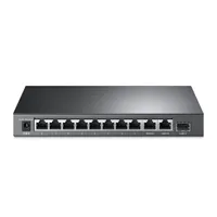 TP-Link TL-SG1210MP | Switch | 9x RJ45 1000Mb/s, 8x PoE+, 1x RJ45/SFP Combo Ilość portów LAN1x [1G Combo (RJ45/SFP)]