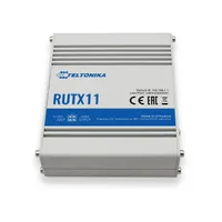 Teltonika RUTX11 (US) | Router 4G LTE industrial professional | Cat 6, Dual Sim, 1x Gigabit WAN, 3x Gigabit LAN, WiFi 802.11 AC Częstotliwość pracyLTE