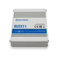 Teltonika RUTX11 (US) | Profesionální průmyslový router  4G LTE | Cat 6, Dual Sim, 1x Gigabit WAN, 3x Gigabit LAN, WiFi 802.11 AC Częstotliwość pracyLTE